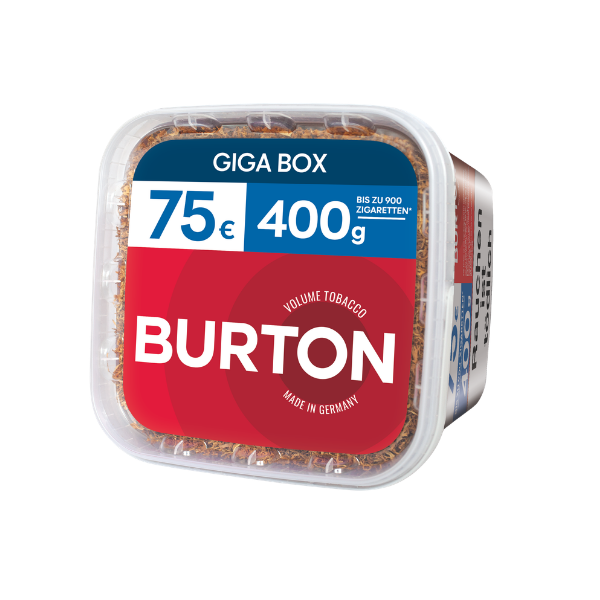 Burton Red Giga Box 1 x 400g Tabak